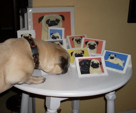 Tweedles loves her new note cards!